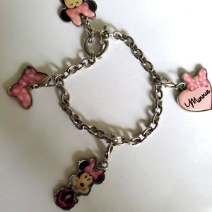 Disney Minnie Mouse charm bracelet